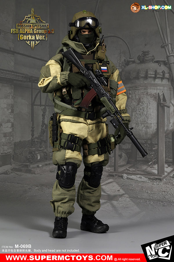 SuperMC Toys - M-069B - 1/6 Russian Spetsnaz - FSB Alfa Group 3.0B