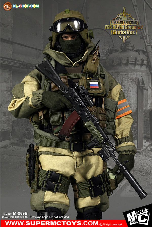 SuperMC Toys - M-069B - 1/6 Russian Spetsnaz - FSB Alfa Group 3.0B