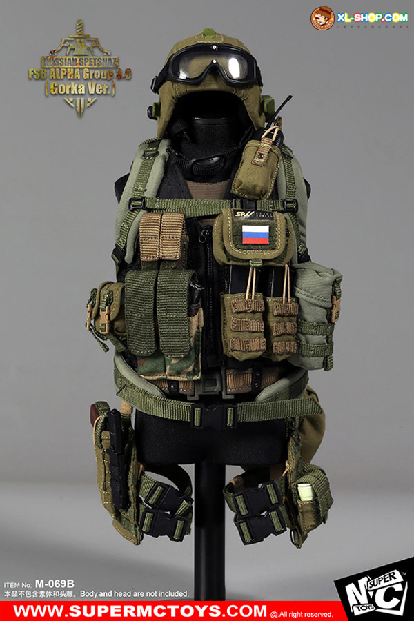 SuperMC Toys - M-069B - 1/6 Russian Spetsnaz - FSB Alfa Group 3.0B