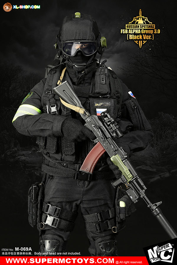 SuperMC Toys - M-069A - 1/6 Russian Spetsnaz - FSB Alfa Group 3.0A