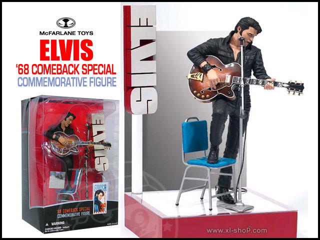 ELVIS '68 COMEBACK SPECIAL エルビス フィギュア Elvis Presley 1968 Comeback Action Figure New McFarlane Toys