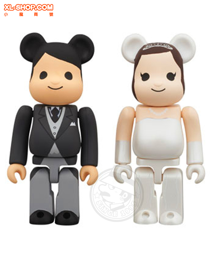 Medicom Toy - Bearbrick Greetings Series - Wedding Ver.