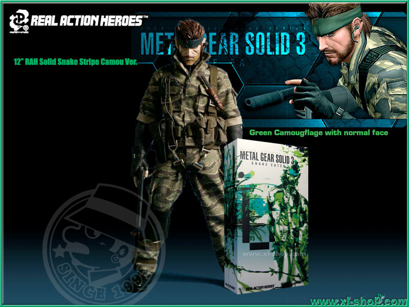リアルアクションヒーローズSNAKE (CAMOUFLAGE Ver.) リアルアクションヒーローズSNAKE (CAMOUFLAGE Ver.) Medicom