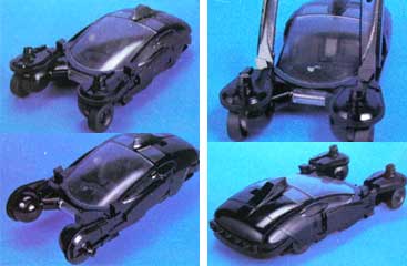 BACK TO THE FUTURE PART II Future Car Figure MEDICOM TOY