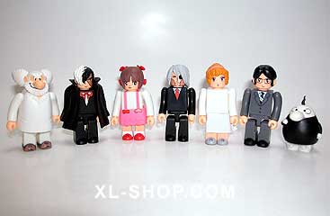 Medicom Toy - Black Jack Kubrick (Completed set of 8)