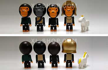 Medicom Toy - Baby Milo #1 Kubrick set of 5