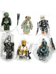 Medicom Star Wars Bounty Hunters kubrick series 1 (Full set of 6)