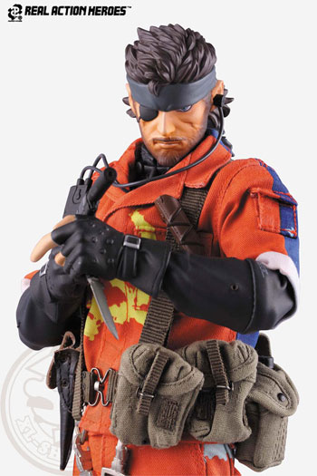 ゲームキャラクター RAH MGS 3 NAKED SNAKE Cold War ver. Metal Gear Solid 3 Cold War Naked Snake RAH 12 inch MEDICOM