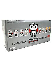 MegaHouse - Panda Z Block Figure Collection 01 (set of 8)