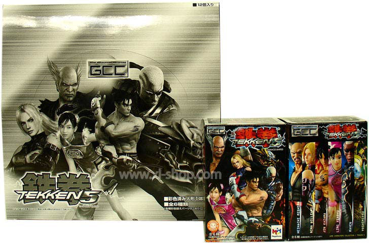 Game Characters Collection Tekken 5 Round1 12 pieces (Completed) - HobbySearch PVC Figure Store