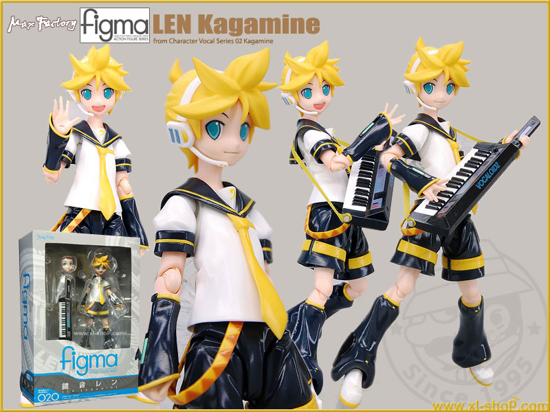 Max Factory - Figma #020 - Len Kagamine from Character Vocal