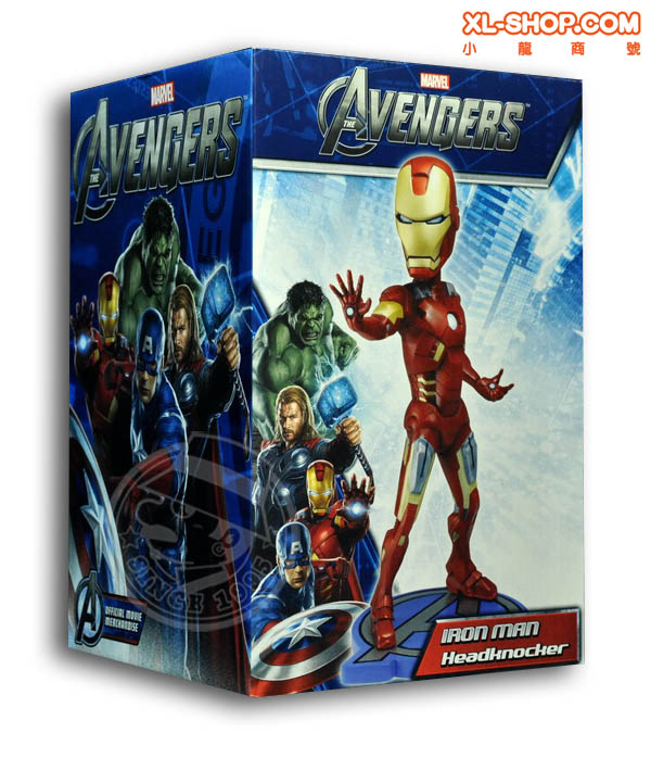 NECA Avengers Age of Ultron (Movie) - Head Knocker - Iron Man [並行輸入品] age-of-ultron-avengers-iron-