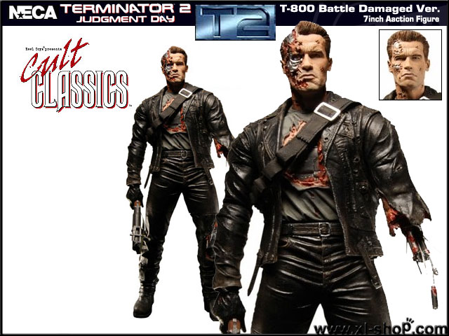 Neca - Cult Classics 7'' Action Figure - Terminator 2 - T-800