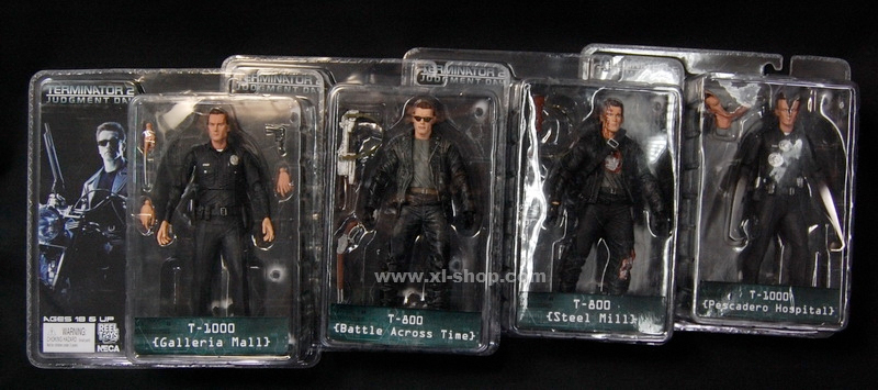 Neca - Cult Classic - Terminator 2 - (Set of 4) 7'' Action
