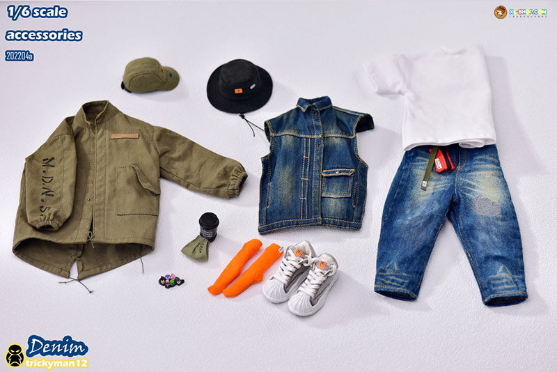 その他 Trickyman12 Denim accessories 1/6 202204 Trickyman12 202204 1/6 accessorise Denim Denim suit B | eBay