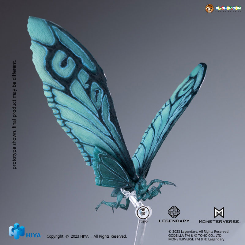 Godzilla: King of the Monsters (Exquisite Basic) Mothra Emerald Titan PX Action Figure main image 1