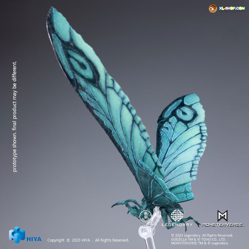 Godzilla: King of the Monsters (Exquisite Basic) Mothra Emerald Titan PX Action Figure