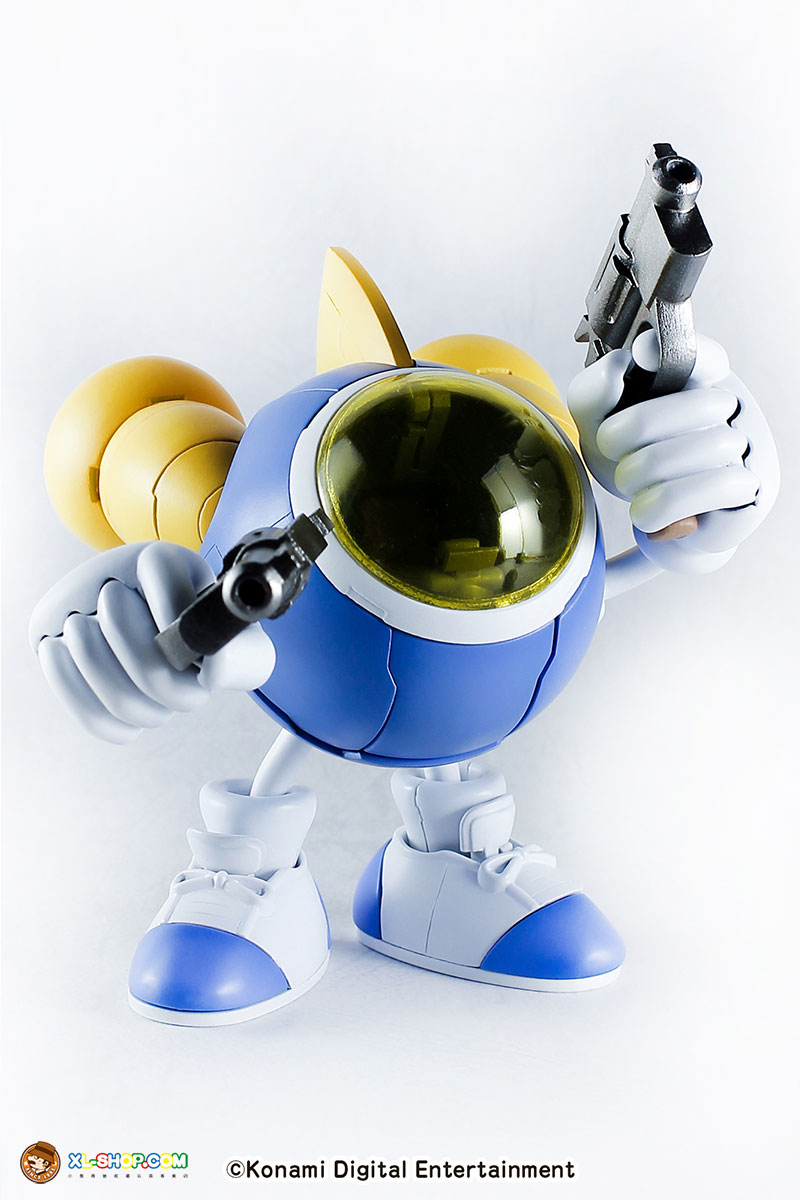 TWINBEE Rainbow Bell Adventures Model Kit Gwinbee Plum