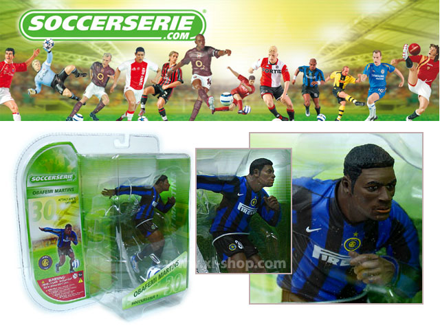 3D-Stars - Soccerserie.com - Inter Milan Striker - Obafemi Martins