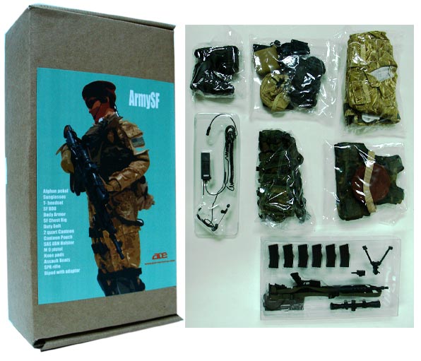ACE 1/6 ArmySF US Force Accessories set