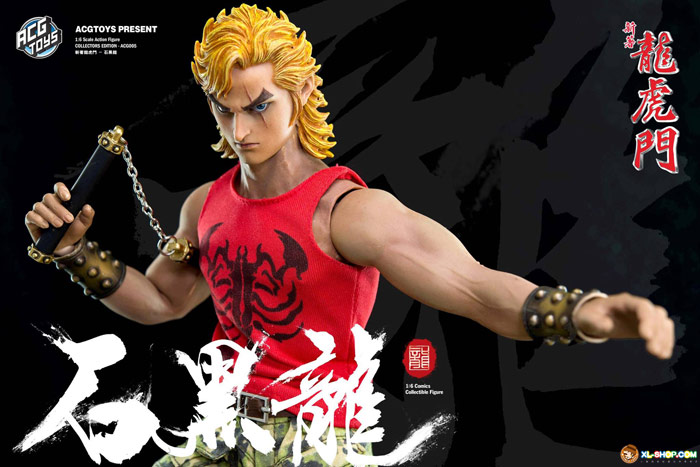 SHEGAIA シガイア 青鬼 1箱 ドラゴンの血 1箱 ACG Toys - Dragon Tiger Gate - Turbo Shek 1/6 Action Figure (Ship