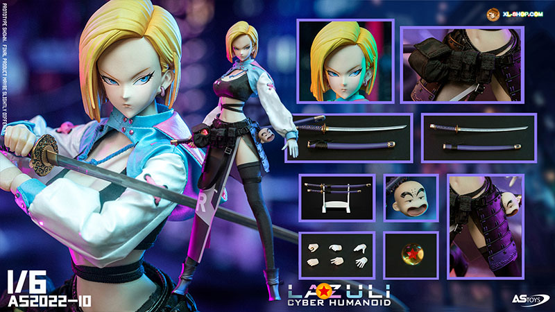 ASTOYS - AS2022-10 - 1/6 CYBER HUMANOID - LAZULI