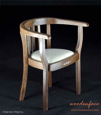 Woodenface - PR021A - Hand made1/6 BAUHAUS ARMCHAIR (white)