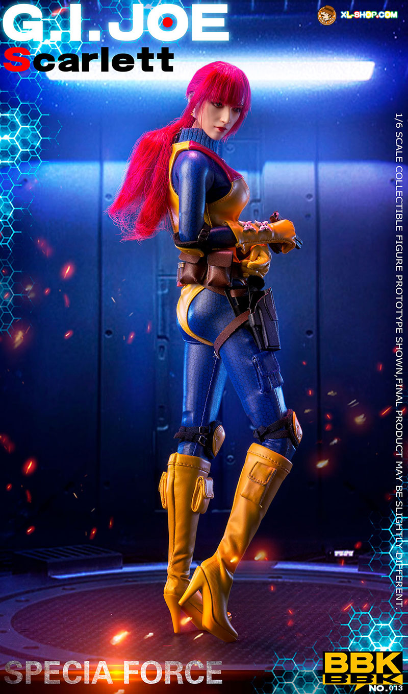 BBK - BBK013 - 1/6 GIJOE Specia Force Scarlett