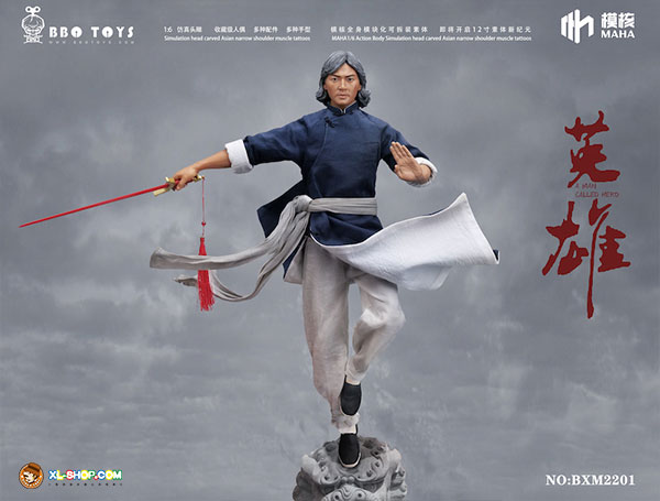 BBOTOYS x MAHA 1/6 華英雄  BXM2201 BBOTOYS & MAHA Studio 1/6 BXM2201 A Man Called Hero Hua