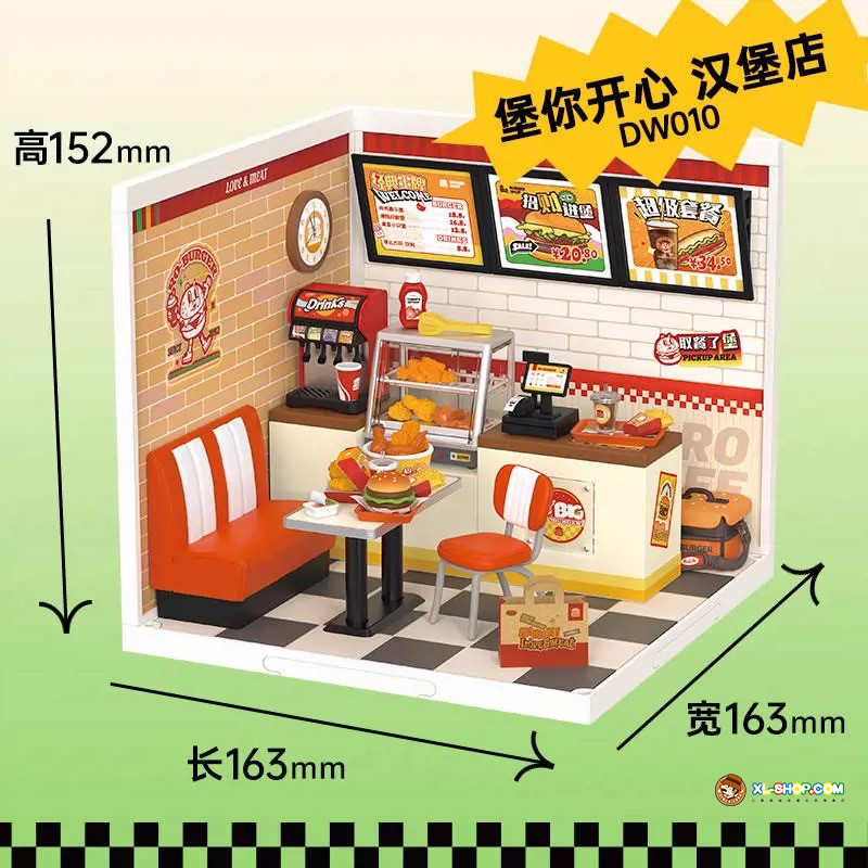 ROLIFE SUPER CREATOR - DW0010 - HAPPY BURGER SHOP
