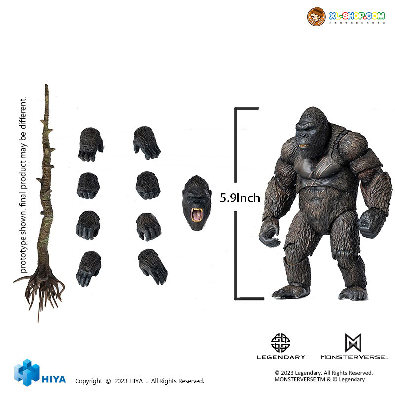 HIYA EBK0085 15cm Kong Skull Island Kong (Ship Q3,2024)