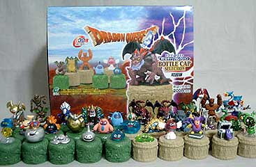 ゲームキャラクター dragonquest bottle Caps tape painting6 dragonquest bottle Caps tape painting7 Slime Potion Bottles