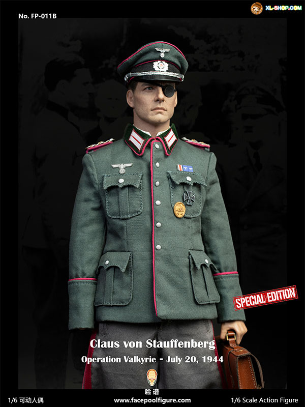 Facepoolfigure FP011C 1/6 シュタウフェンベルク Facepoolfigure】FP011C 1/6 Stauffenberg Afrika Korps Tunisia