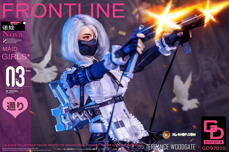 フィギュア GDTOYS 1/6 メイド前線 第三弾 ノヴァ 未開封新品 GD97010