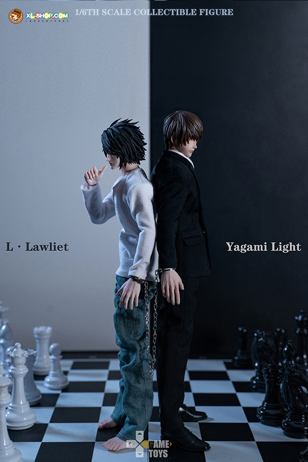 GAMETOYS - GT-007UP & GT-008UP - 1/6 Death Note - L.Lawliet [Semi ...