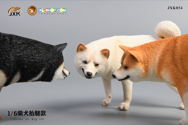 JXK - JXK054 A / B / C - 1/6 Shiba Inu Leg Lift (Ship Q1 2021)