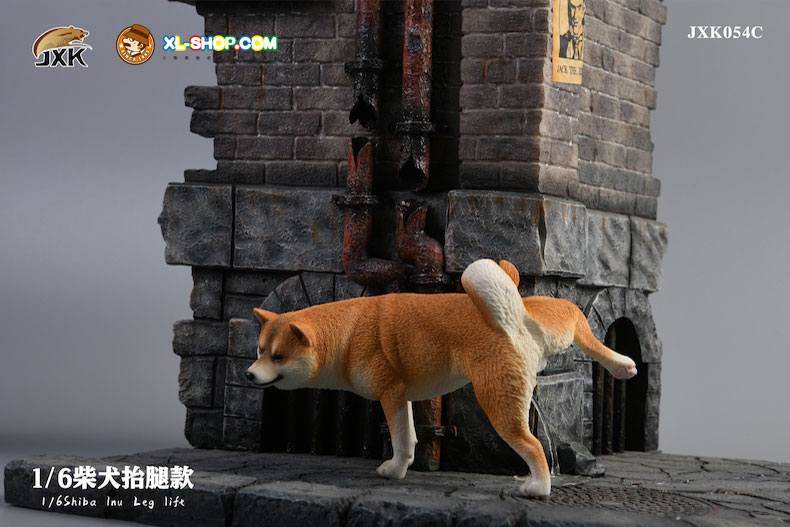 JXK - JXK054 A / B / C - 1/6 Shiba Inu Leg Lift (Ship Q1 2021)
