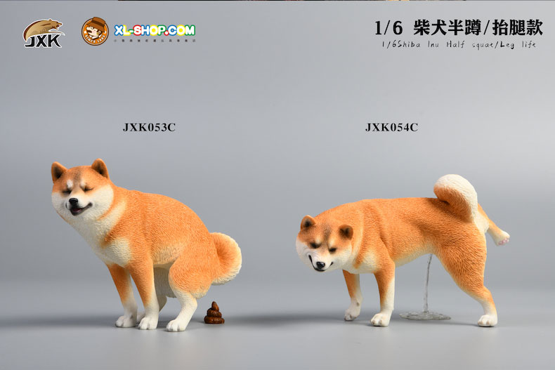 JXK - JXK054 A / B / C - 1/6 Shiba Inu Leg Lift (Ship Q1 2021)