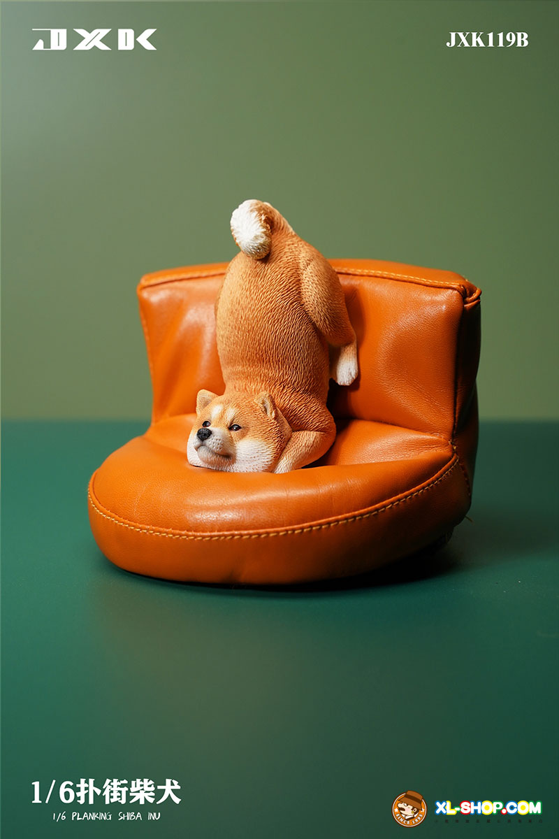 JXK- JXK119B - 1/6 Planking Shiba Inu (Orange) (Ship Q4 2022)