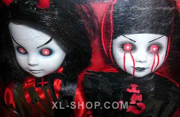 Mezco - Living Dead Dolls HK Exclusive - Sinister Minister and Bad