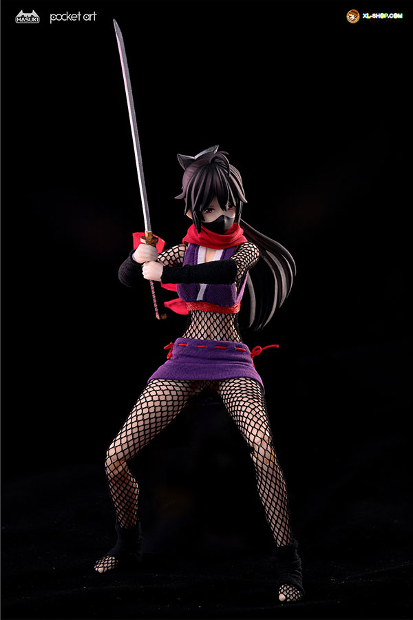 HASUKI - PA002 - Pocket Art Series NO.2 Female Ninja Hagi