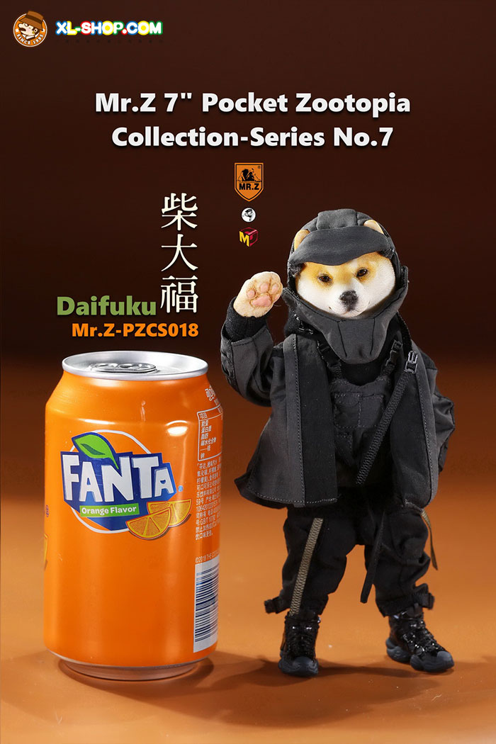 shibawanko0117様 Mr.Z - PZCS018 - 7 inch Daifuku (Shiba Inu)
