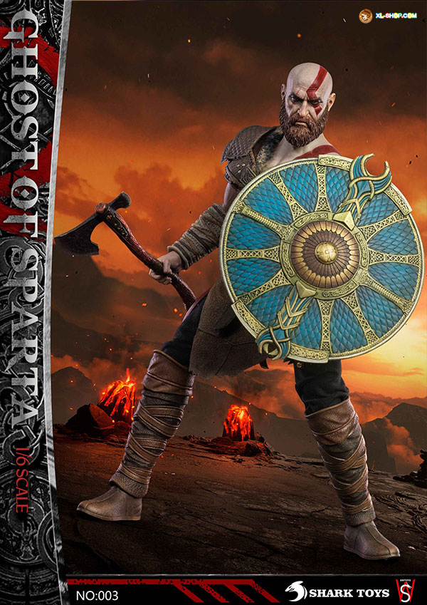 SHARKTOYS & SWTOYS - NO:003 - 1/6 Scale - Ghost of Sparta