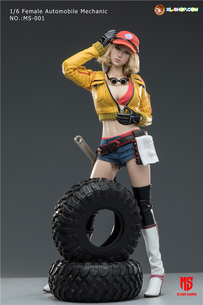Sear Man MS001 1/6 Female Automobile Mechanic Action Figure