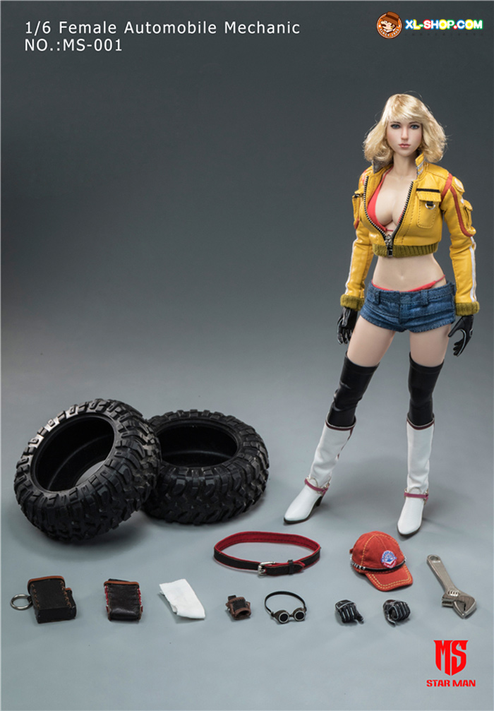 Sear Man - MS-001 - 1/6 Female Automobile Mechanic Action Figure