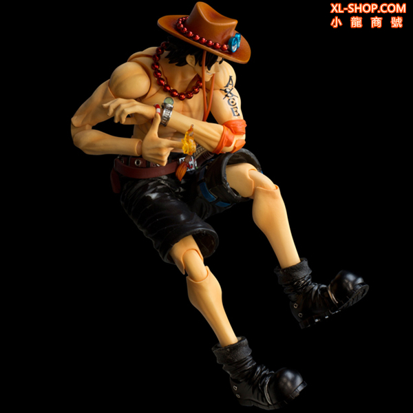 Sentinel One Piece Amazing Action Figure Portgas D.Ace [Europe Limited]