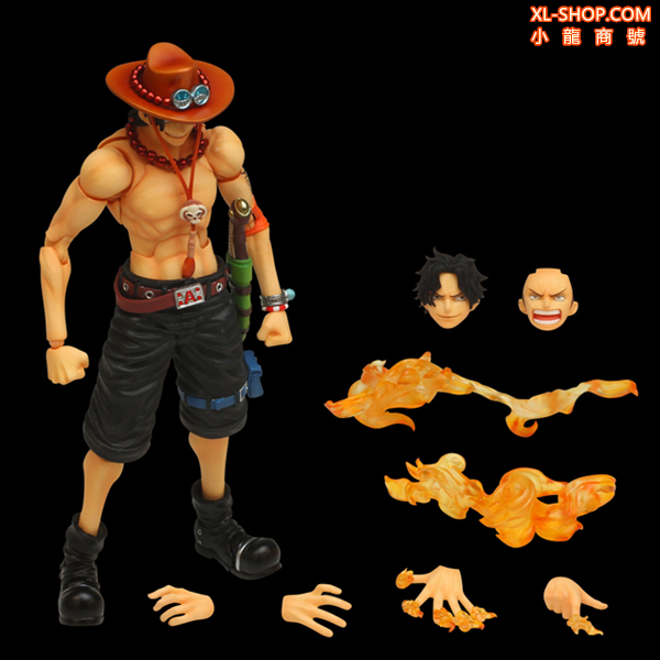 Sentinel One Piece Amazing Action Figure Portgas D.Ace [Europe Limited]