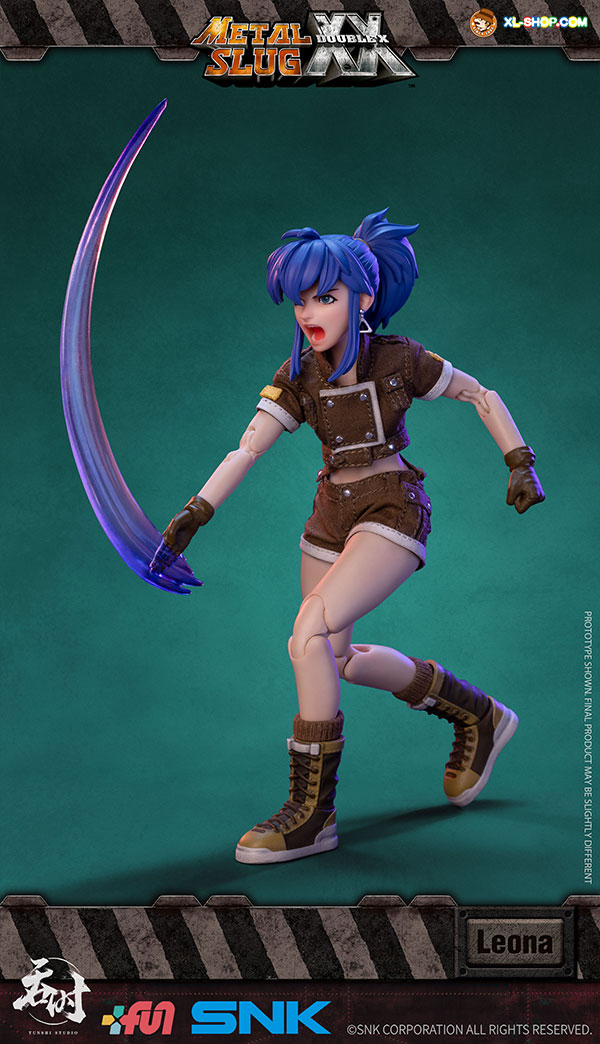 As.Leona The King Of Fighters '97: Leona Heidern 1/7 Bishoujo PVC