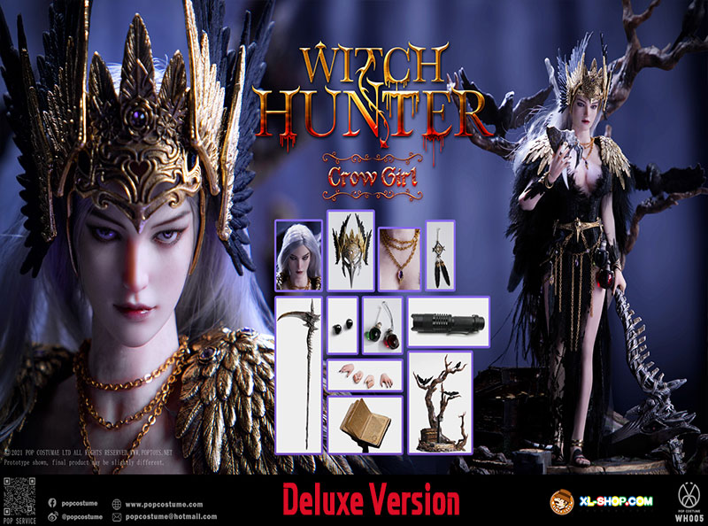 POP COSTUME - 1/6 Witch Hunter Series - The Crow Girl (Ship Q2,2024)