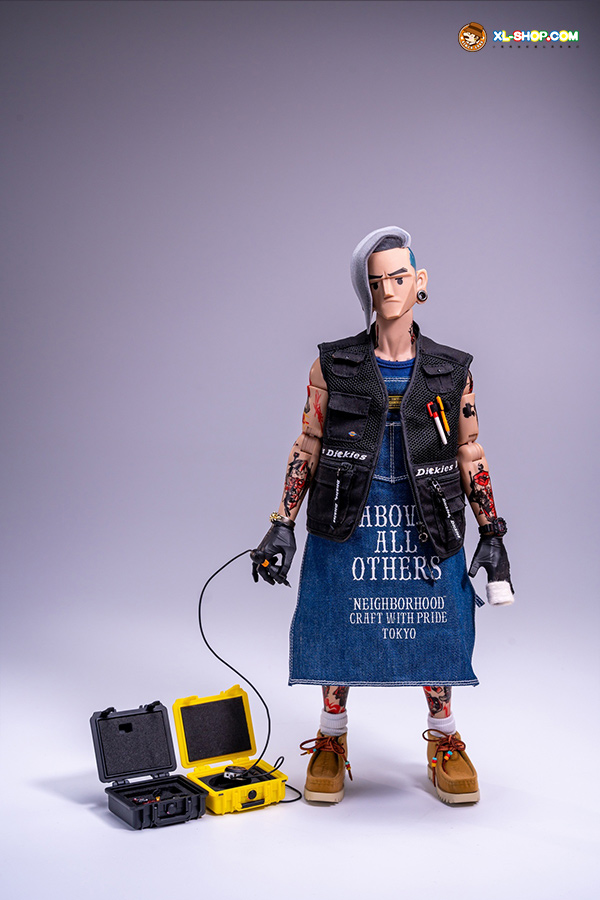 trickyMan12 1/6 彫師 未開封新品 Tattoo artist trickyMan12 1/6 彫師 Tattoo artist Collectible Action Figure